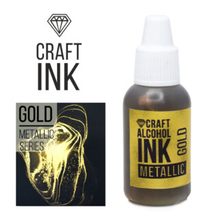 Craft Alcohol INK Pale Gold Фото 